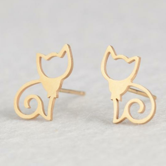 Hand Crafted Jewelry - 🔥 Kitty Kat Earings